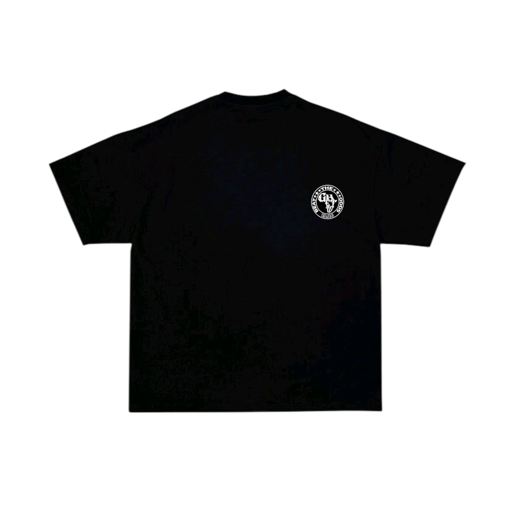 T-Shirt Oversize "Beat The Odds" - Noir — vue 2